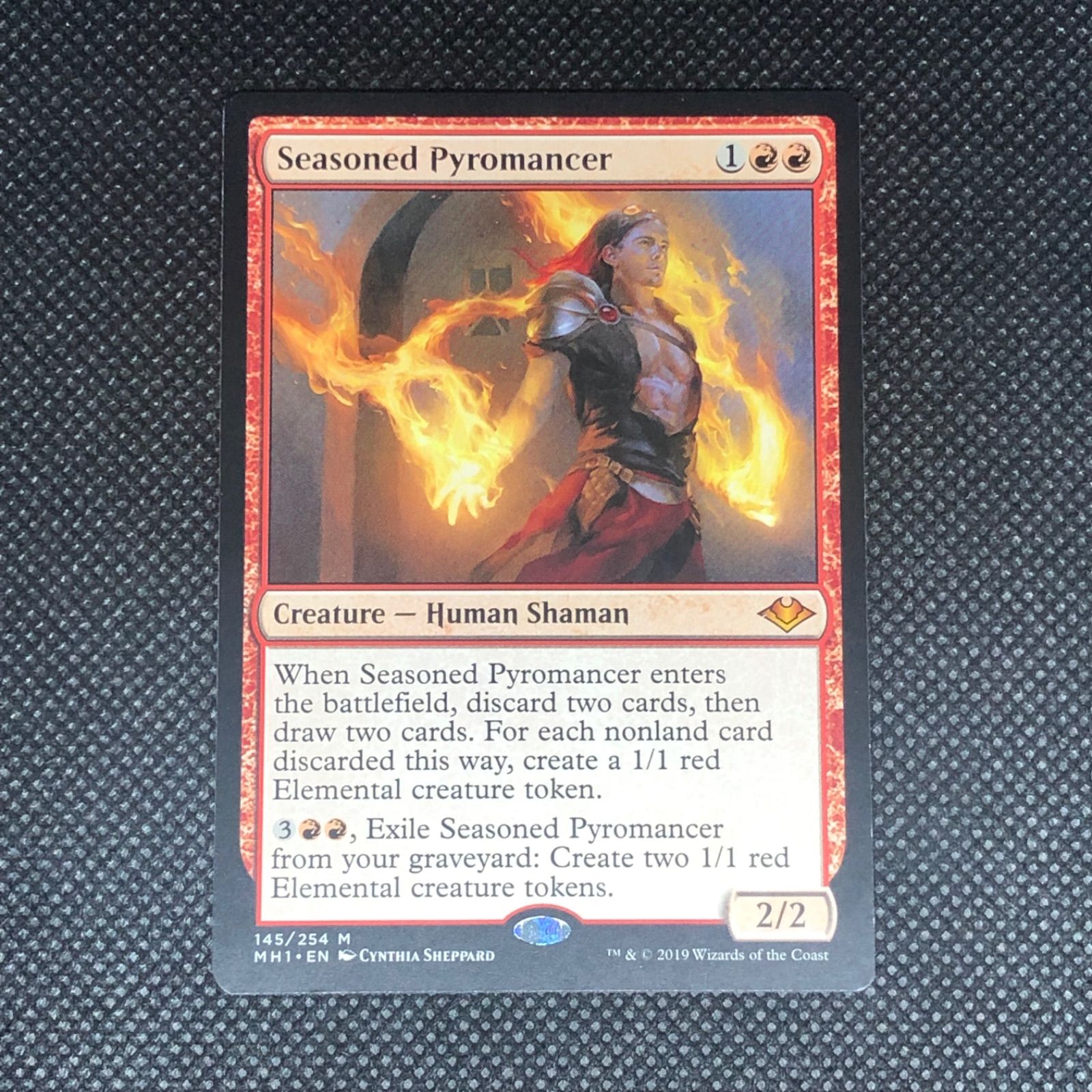 MTG 歴戦の紅蓮術士 英語版 1枚 - メルカリ