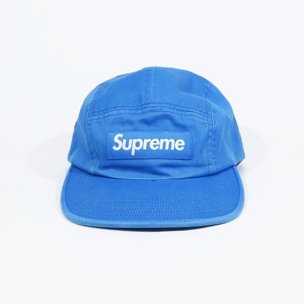 SUPREME シュプリーム 24SS WASHED CHINO TWILL CAMP CAP ウォッシュド チノ ツイル キャンプ キャップ 帽子 ライトロイヤル