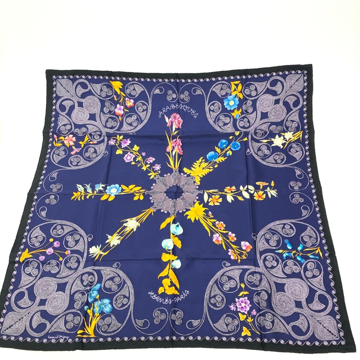 カルネ　エルメススカーフ HERMES エルメス スカーフ CARRE カレH 65×65 284135T 283507T