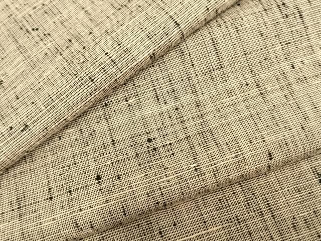 平和屋着物▽男性 紬 単衣 霞文 キングサイズ 正絹 fy