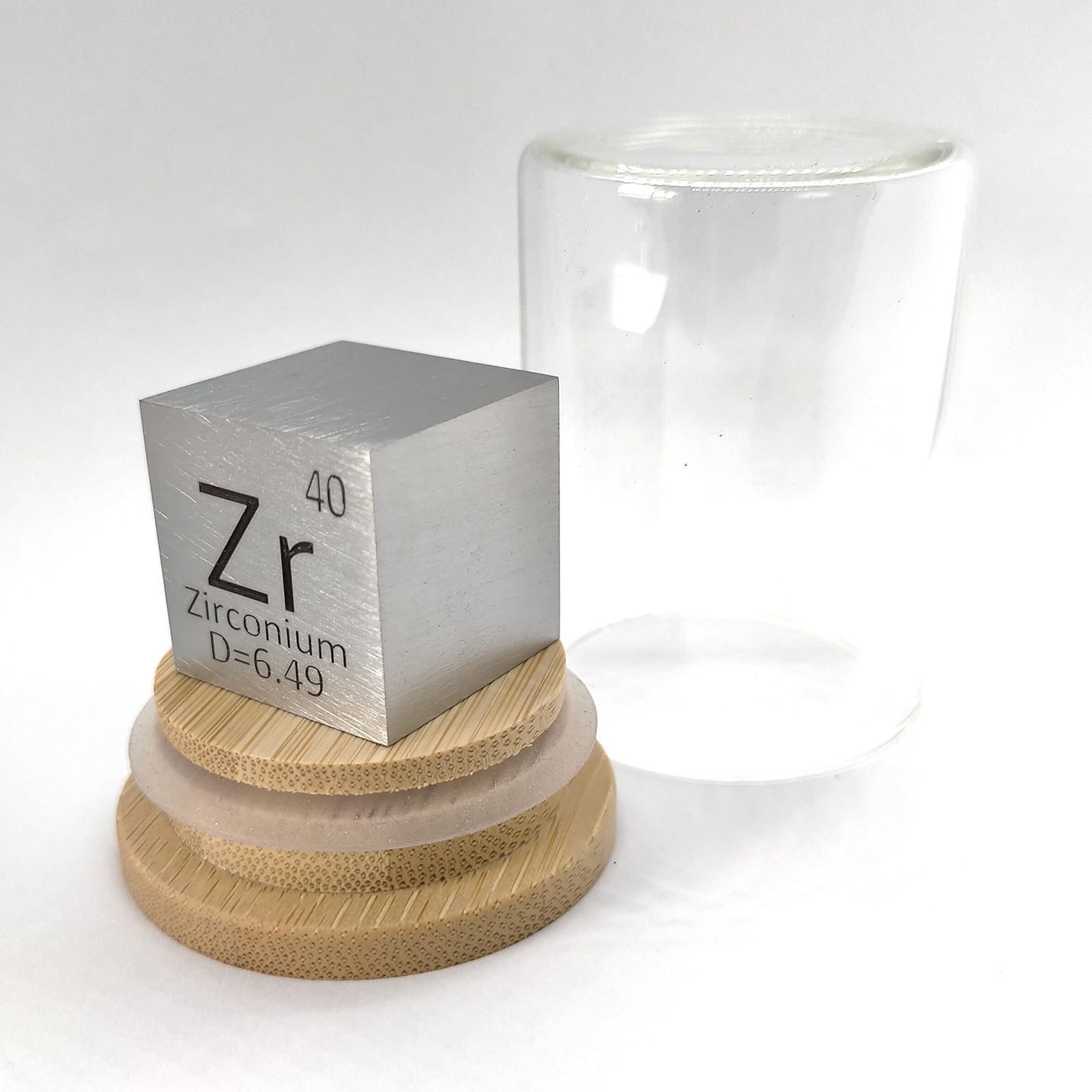 在庫処分 元素標本 ジルコニウム Zr 25mmキューブ 刻印A 通常面 STEELWINDOWSANDDOORS_COM