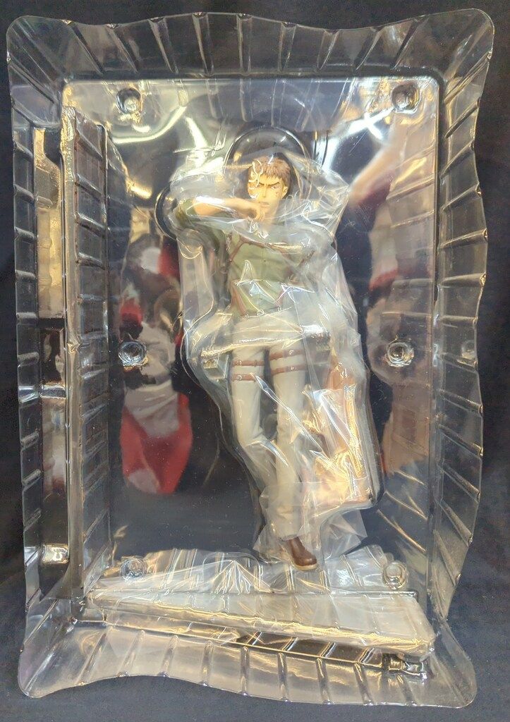 ユニオンクリエイティブ 進撃の巨人 ジャン・キルシュタイン 進撃Ver. フィギュア: 進撃の巨人 mensHdge technical statue No.31+