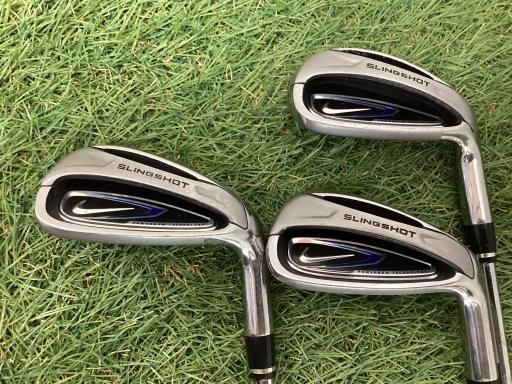 ナイキ 2010 7 S USA アイアンセット IR SLINGSHOT トゥルーテンパー製 フレックスUI メンズ 男性用 右利き 右用 Cランク ゴルフクラブ