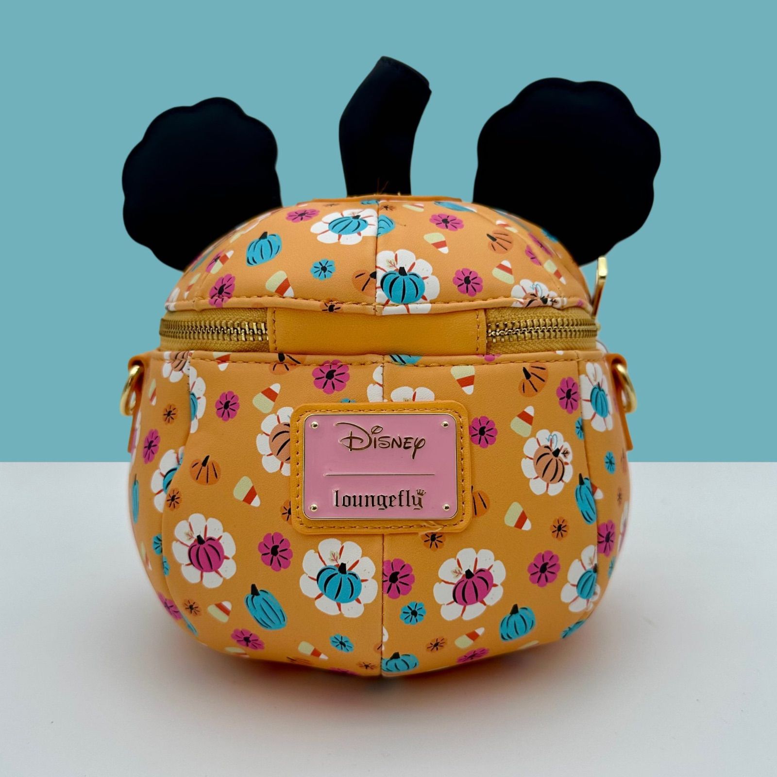 ⭕ディズニー ハロウィン パンプキンミッキー ラウンジフライ  g614 loungefly ラウンジフライ ディズニー ミニーマウス ハロウィン