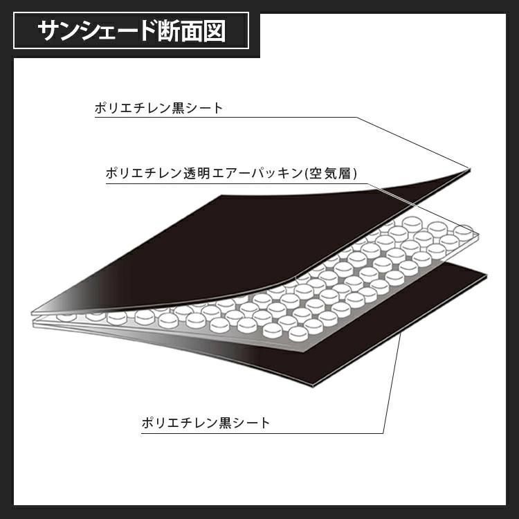左ピラー小窓無しタイプ対応 日よけ