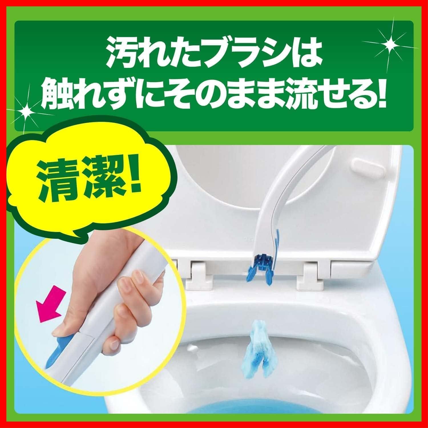流せるトイレブラシ スクラビングバブル