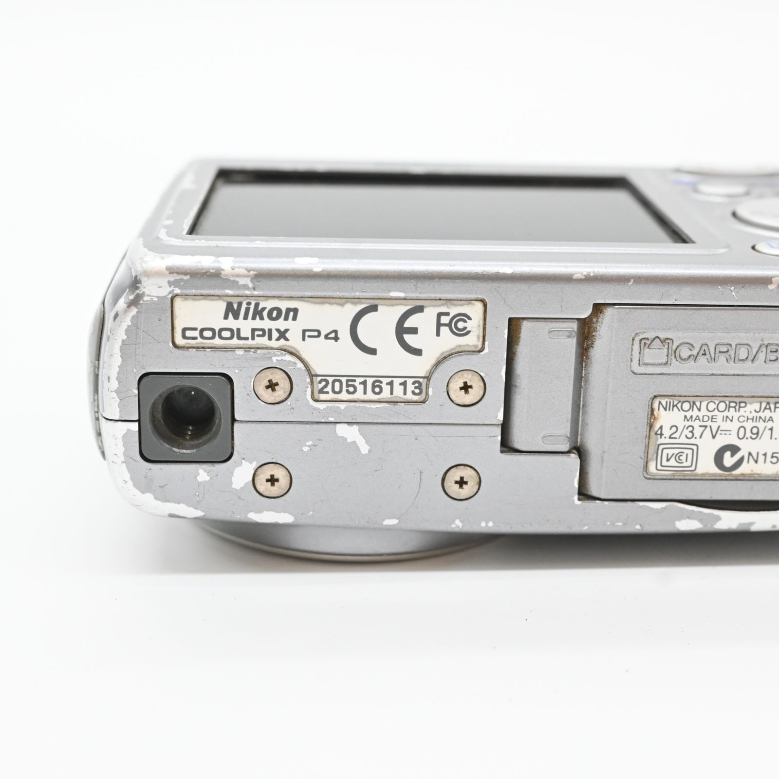 ジャンク】Nikon COOLPIX P4 ジャンク】Nikon COOLPIX P4 Nikon
