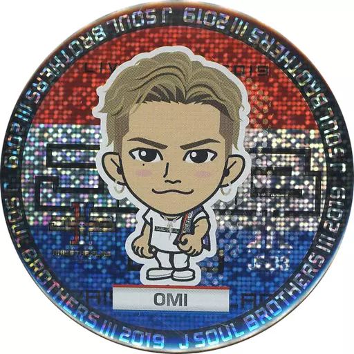 中古】バッジ・ピンズ 登坂広臣 75mm缶バッジ RAISE THE FLAG ver