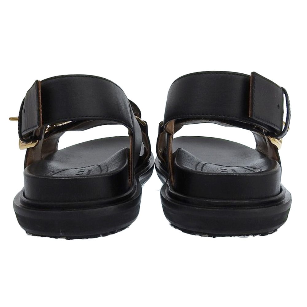 MARNI / マルニ | ハラコレザー サンダル 36 レッド レディース