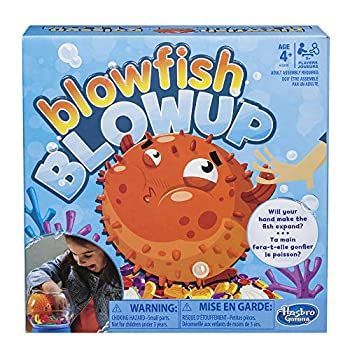 Hasbro Gaming Blowfish ブローアップゲーム 4歳以上