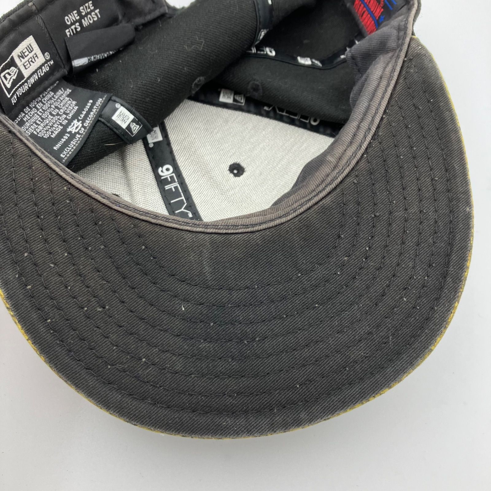 NEW ERA  ニューエラ 9fifty MLB LA ロサンゼルス エンゼルス ベースボール キャップ 帽子 ブラック 黒 芝生 スナップバック メンズ SG149-22