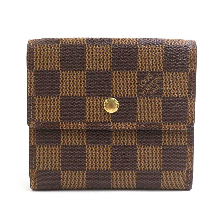 ルイ ヴィトン LOUIS VUITTON 三つ折り財布 ダミエ ポルトフォイユ エリーズ N61654