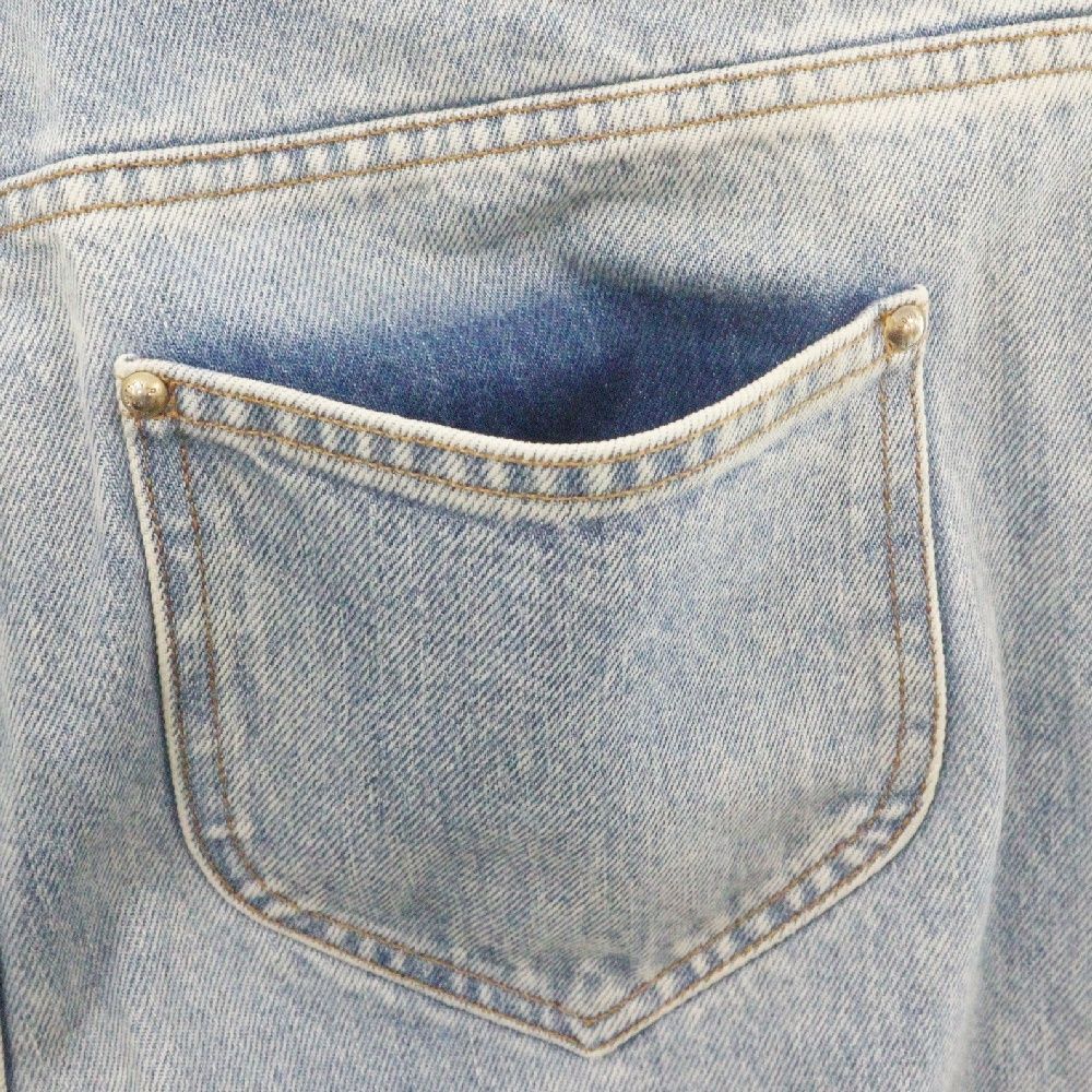 LOUIS VUITTON (ルイヴィトン) 20SS WASHED SLIM JEANS ウォッシュド