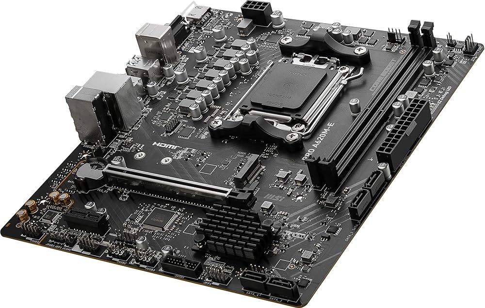 動作品 マザーボードセット（CPU＋MB＋MEM）/#204ms Amazon.co.jp: MSI マザーボードPRO A620M-E Ryzen 7000