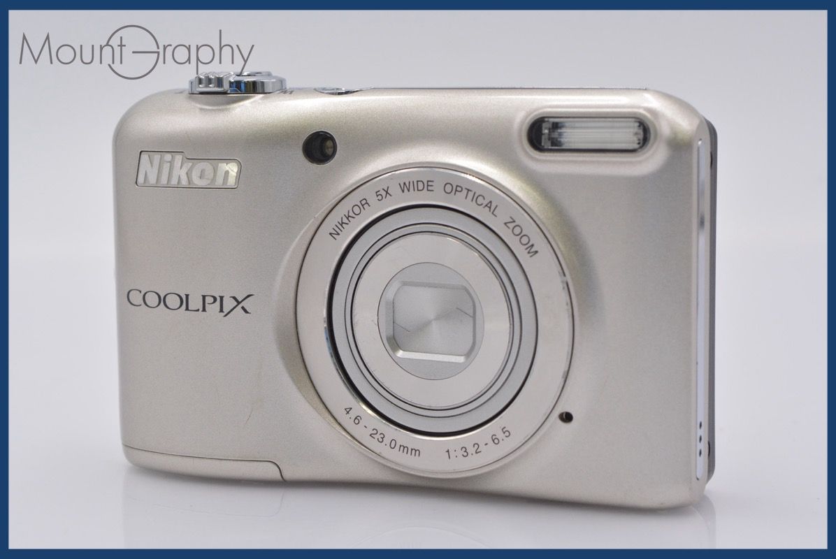 ☆極上美品☆ ニコン Nikon COOLPIX L28 5x 単三電池仕様 ☆完動