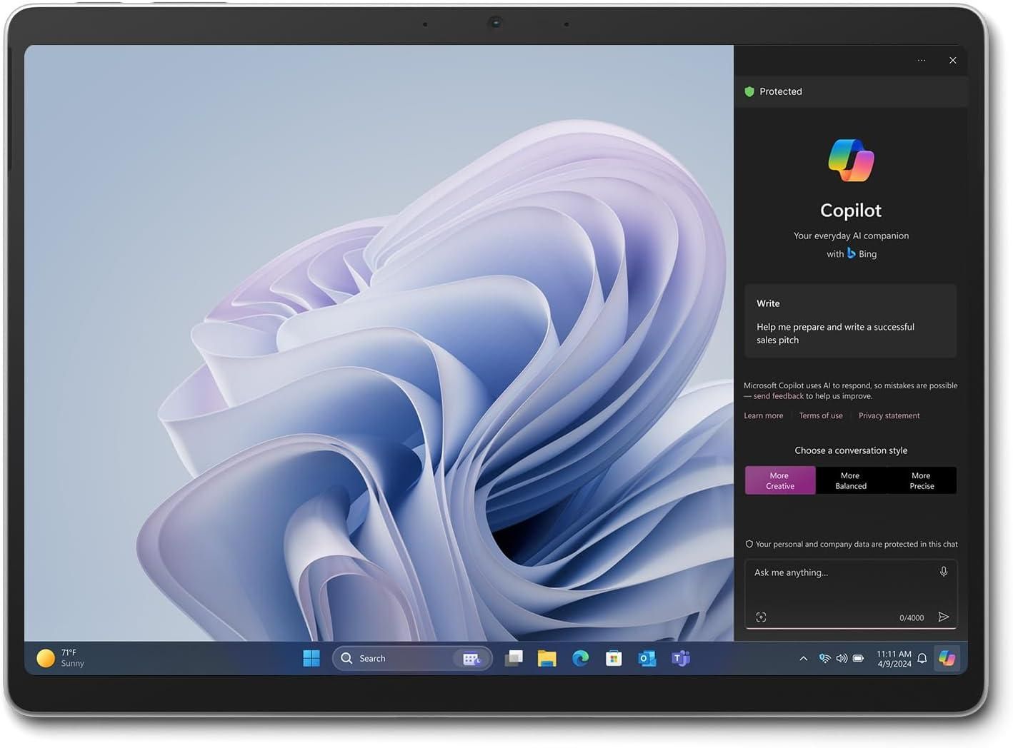 3営業日で発送 MICROSOFT マイクロソフト 商品 Surface Pro 10 CPU Core Ultra 7 メモリ 64GB ストレージ 1TB プラチナ OS Win