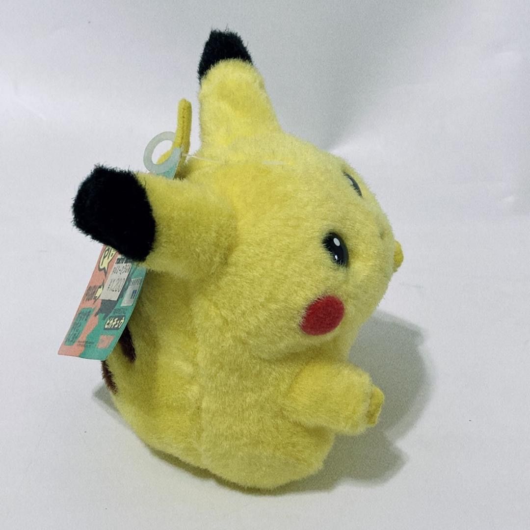 新品未使用 超希少タグ付き TOMY ピカチュウ ぬいぐるみ トミー 初代