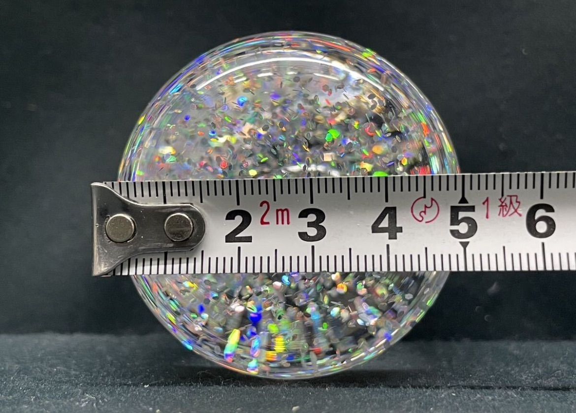 No.172 TK レトロチックノブ 銀さん シルバー 12X1.25 90mm JB