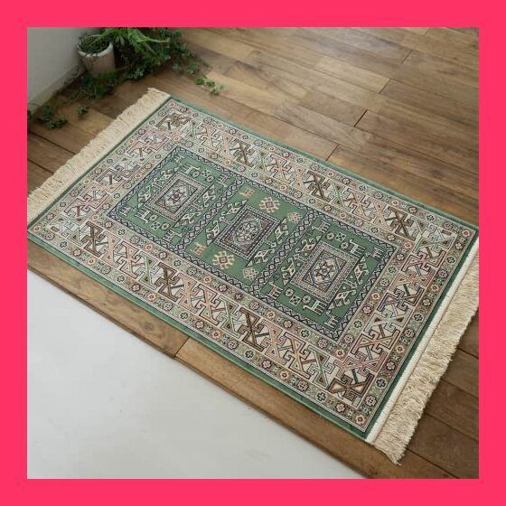 サヤンサヤン ギャベ柄 ラグ 絨毯 ロイヤルパレス14692 195x250 3畳 マルチカラー サヤンサヤン ギャベ柄 ラグ 絨毯 ロイヤルパレス14692 195x250 3畳