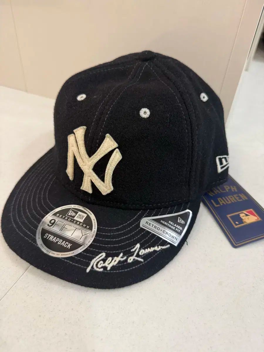 POLO Ralph Lauren ポロ Ralph Lauren ラルフローレン NEW ERA ニューエラ ヤンキース ボールキャップ ブラック