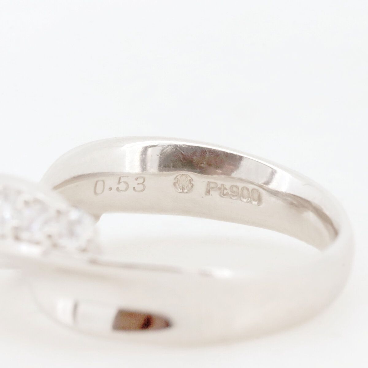 モニッケンダム ダイヤモンド リング 指輪 ミルキーウェイ 0.53ct 8号  