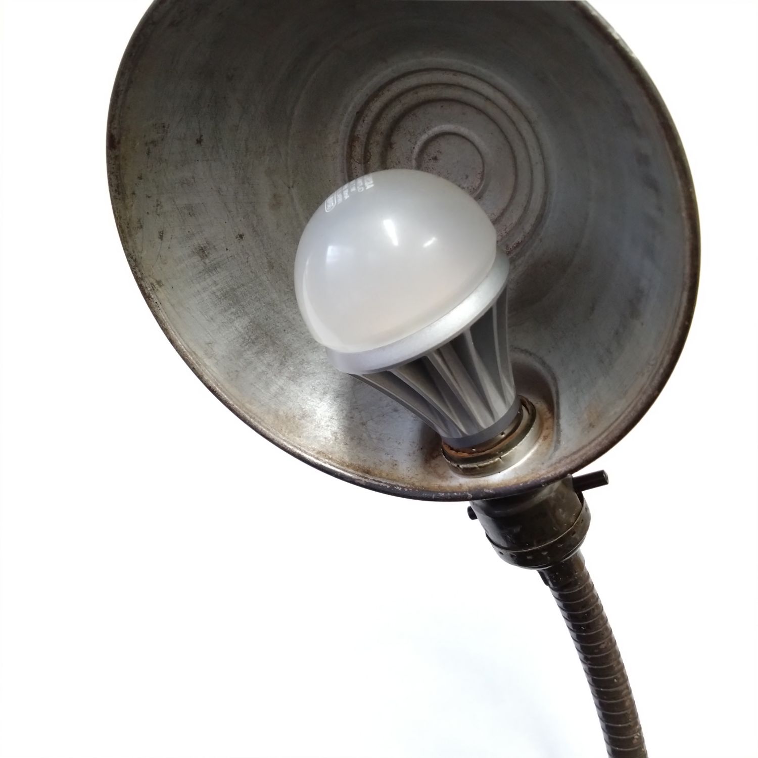 1900年代 アメリカ グースネック デスクライト② Vintage 高さ53cm 