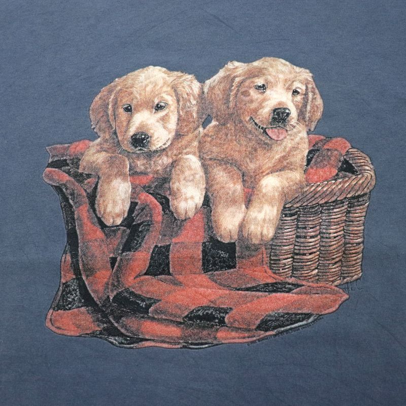 90s anvil アニマルtシャツ Tシャツ Lサイズ シングルステッチ