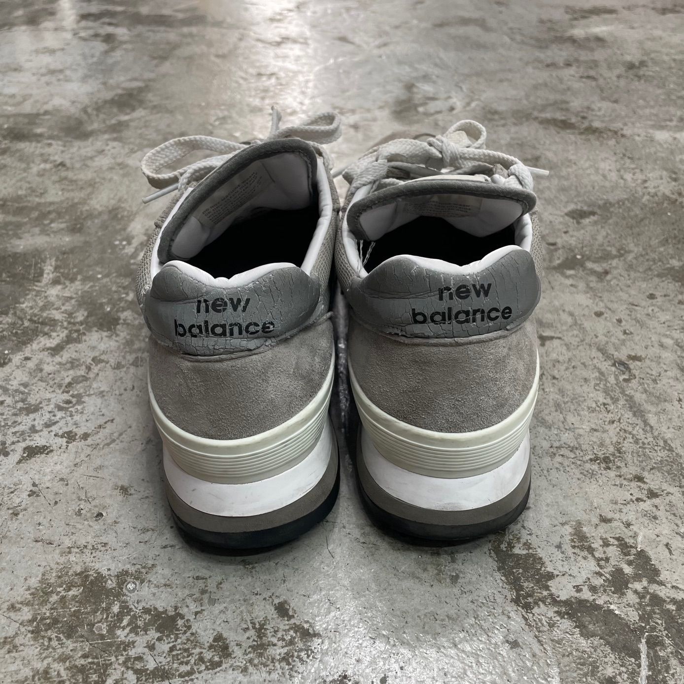 定価28600円 New Balance M995GR Gray スエード スニーカー 定価28600円 New Balance M995GR Gray スエード スニーカー