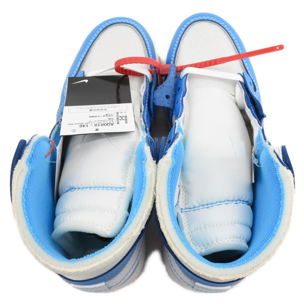 NIKE (ナイキ) × OFF-WHITE AIR JORDAN 1 POWDER BLUE UNC AQ0818-148  