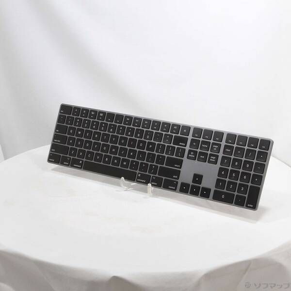品〕 Magic Keyboard テンキー付 US配列 スペースグレイ MRMH2LL／A