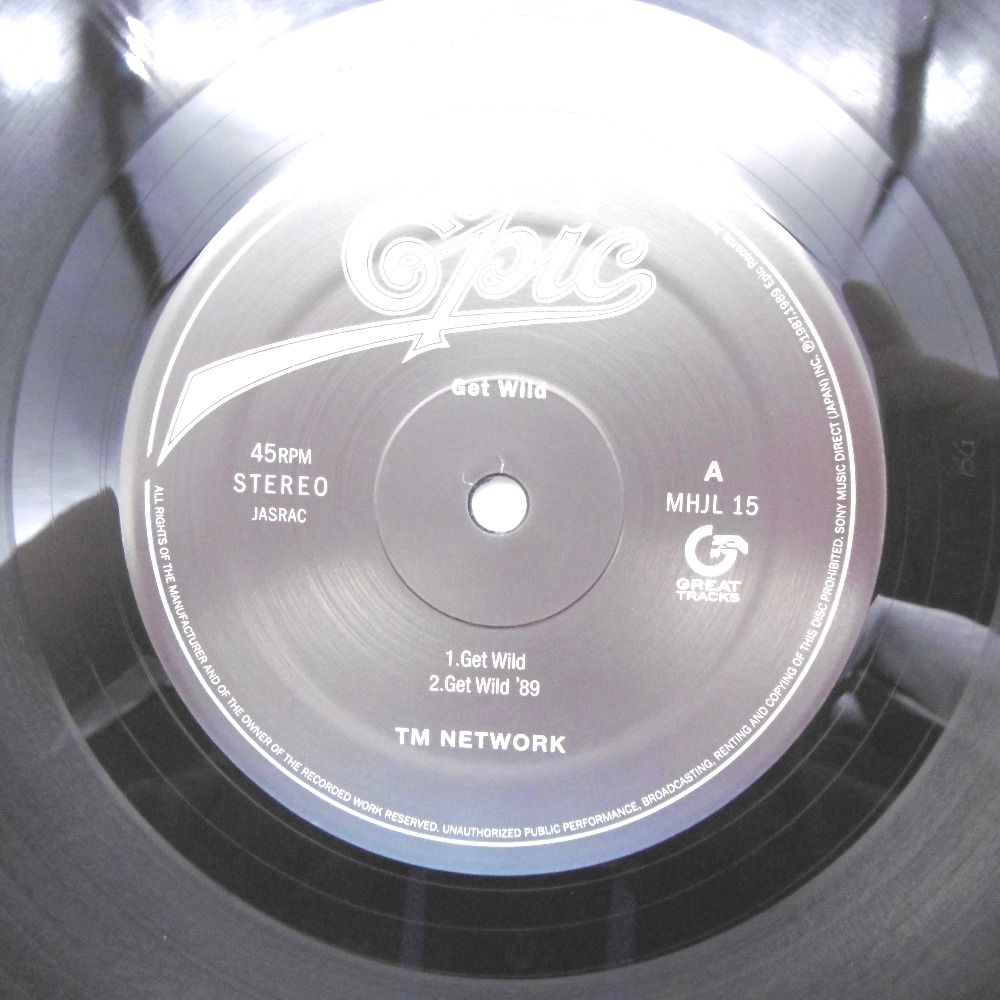 LP TM NETWORK Get Wild 完全生産限定盤 アナログ盤 レコード - メルカリ