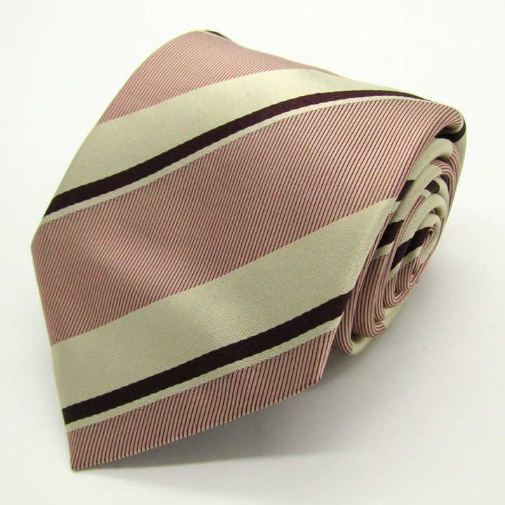 タイユアタイ ブランド ネクタイ ストライプ柄 シルク 未使用タグ付 PO  