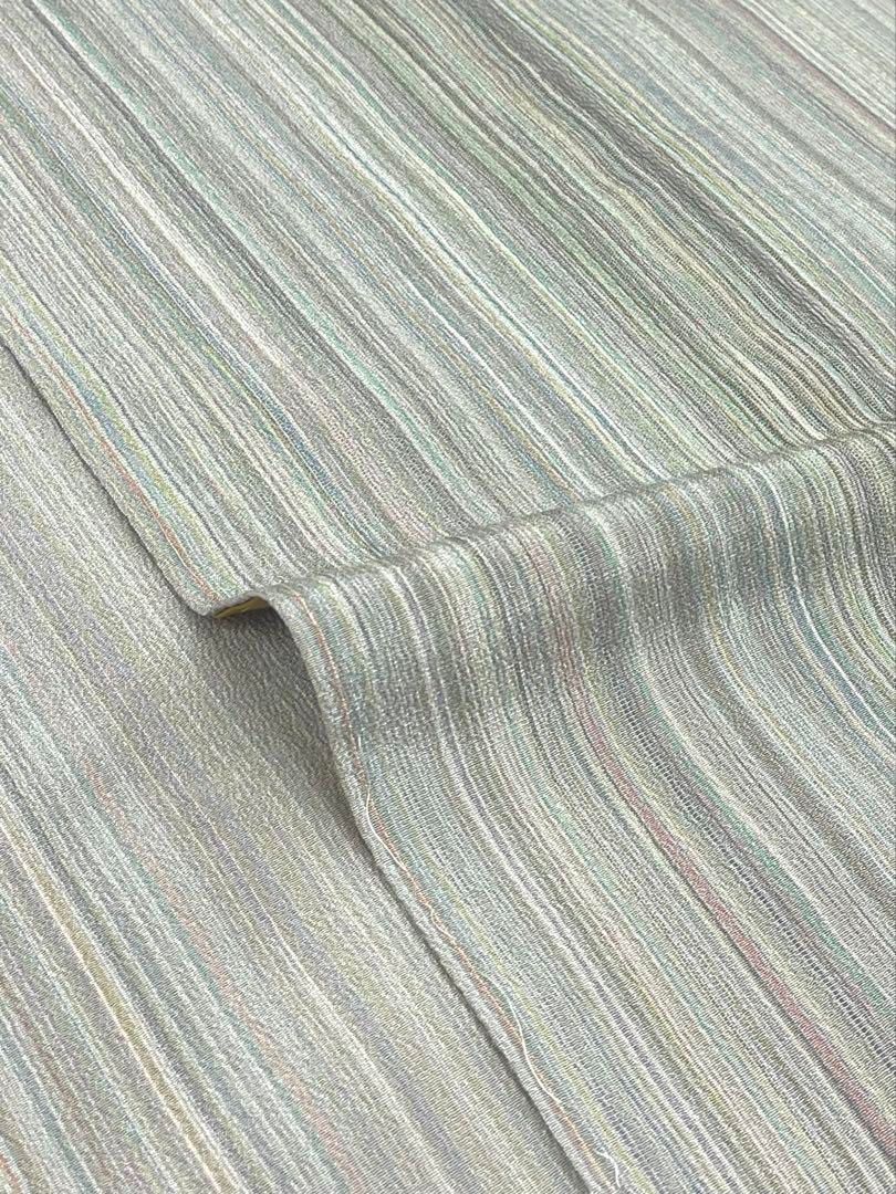 本塩澤 やまだ織 200色 胴抜き仕立て 正絹 躾糸付き - メルカリ