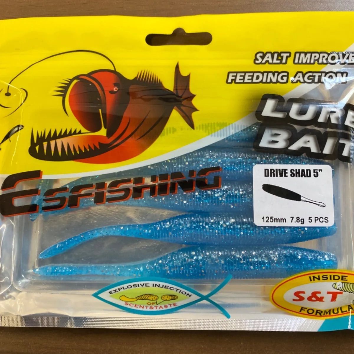 ワーム ブラックバス 未使用多数 ソフトルアーセット 複数カラー ピンテール ワーム 4色セット 9g 125㎜ ミドスト ルアーセット ワーム