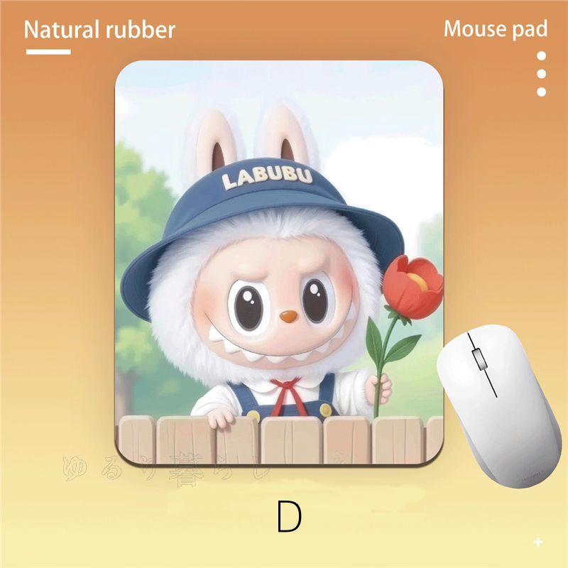ラブブ 小型マウスパッド キャラクターキーボードマット マウス用 26