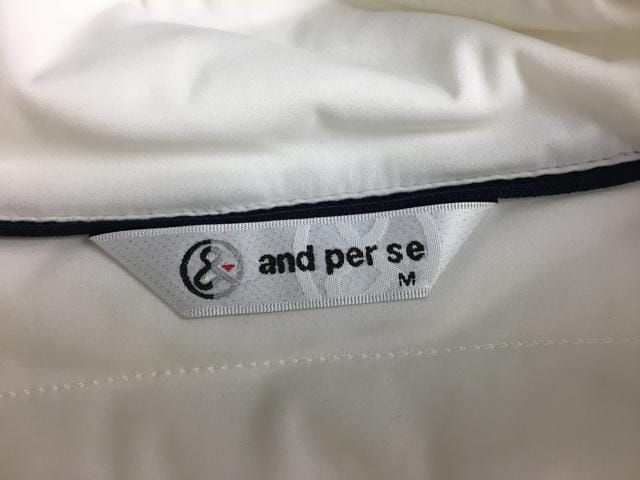 ゴルフウェア and per se アンパスィ ダウンジャケット M LLC-HASEGAWATOSO_COM