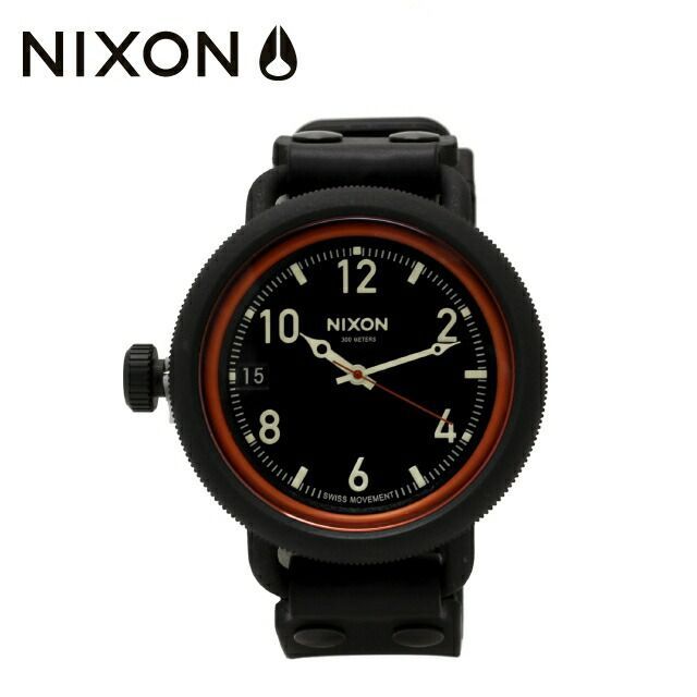 ニクソン NIXON 腕時計 NA488760-00 NIXON OCTOBER: ALL BLACK/RED