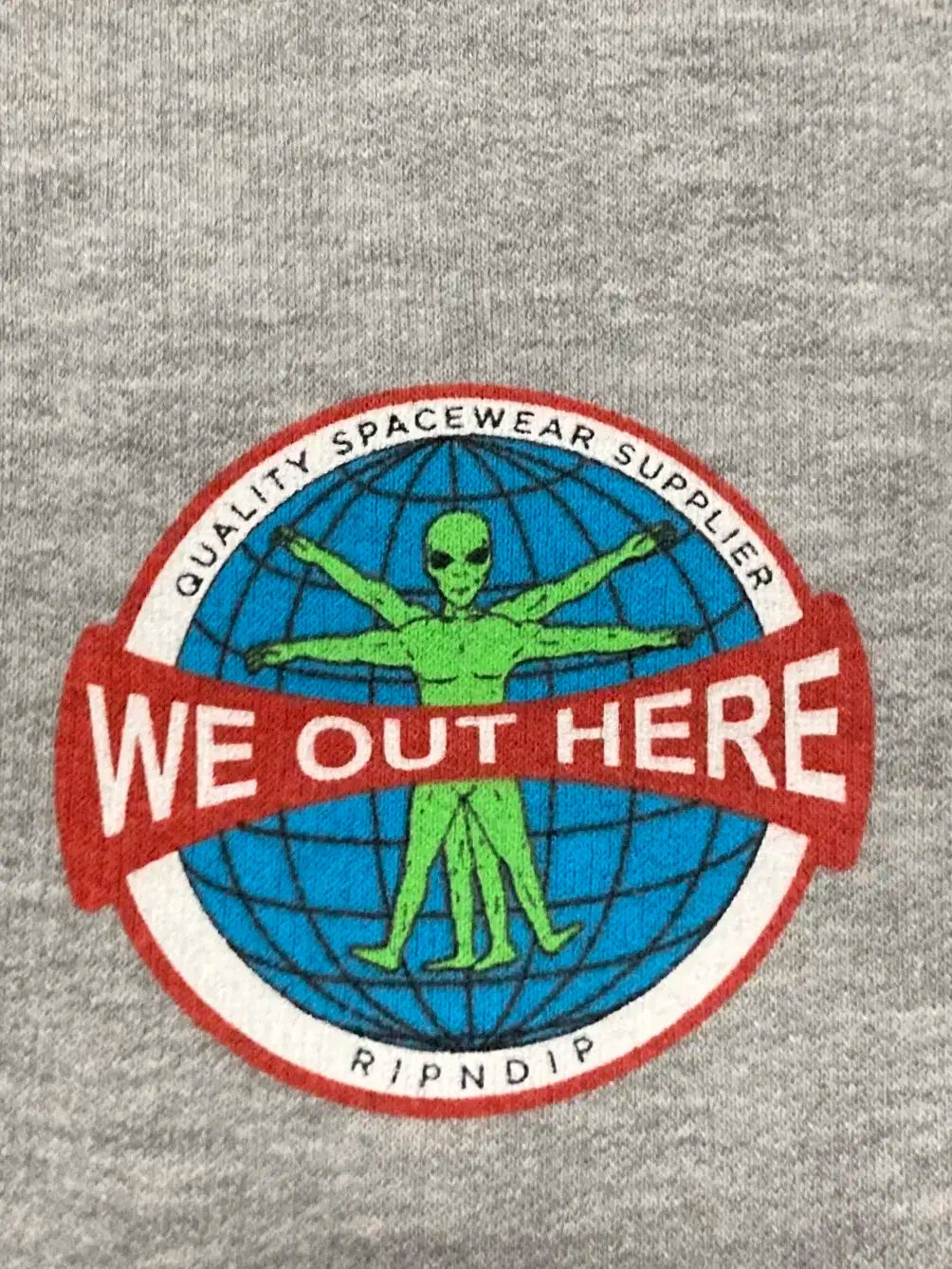 XL RIPNDIP リップ&ディップ エイリアン グラフィック フード