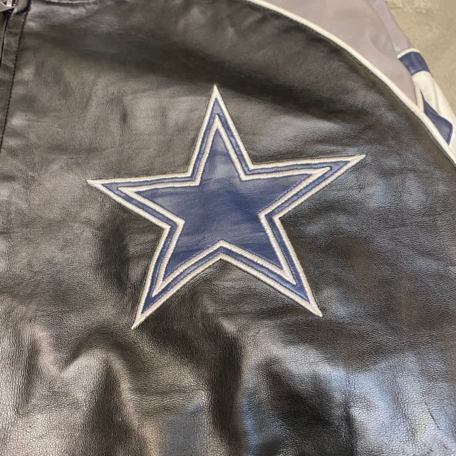  COWBOYS NFL オールレザースタジャン その他 ホッケー