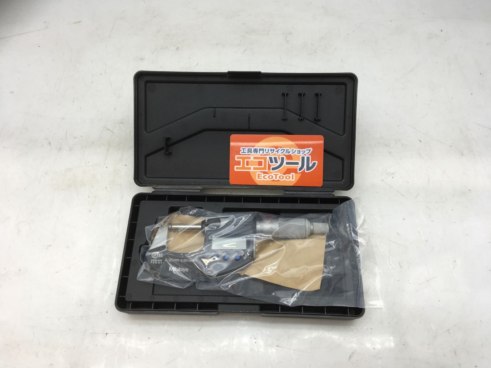 ♥に近い MITUTOYO|ミツトヨ カンタマイク MDE-25MJ 293-140 IT5YYSQY6Z7Y エコツール知立店 M02
