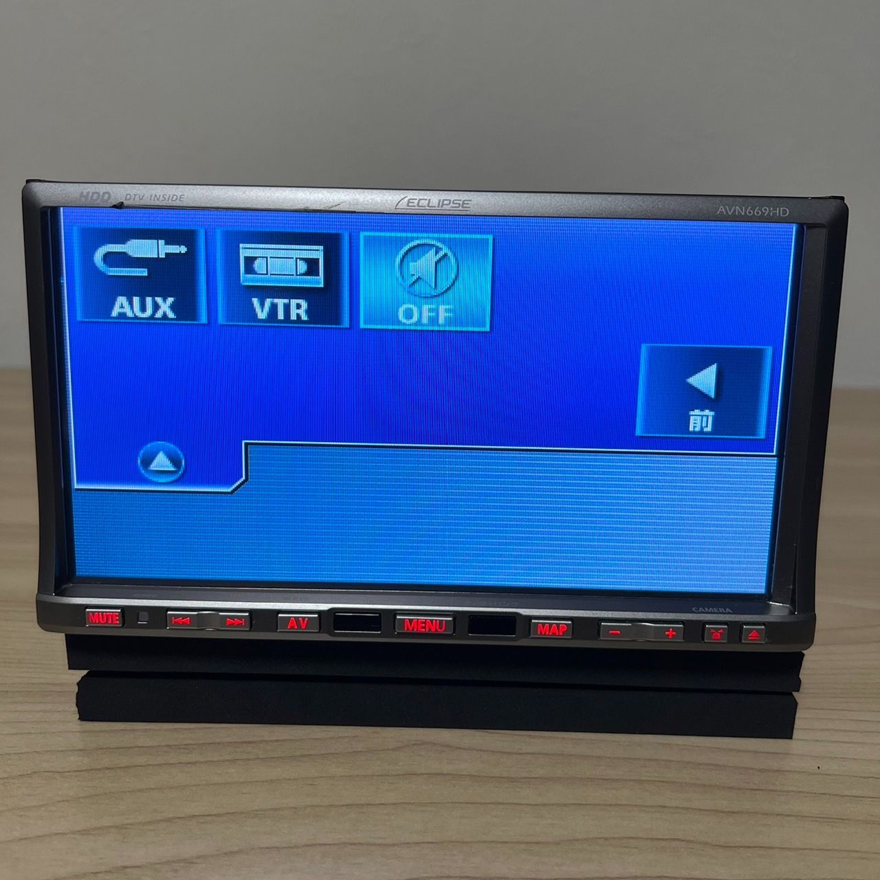 ECLIPSE イクリプス HDDナビ AVN669HD CD DVD フルセグ