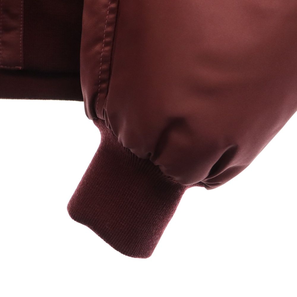 CELINE セリーヌ エディ期 ライトストーンナイロン中綿ジップアップジャケット バーガンディ 2W783396E CELINE (セリーヌ) エディ期 ライトストーンナイロン中綿ジップアップ
