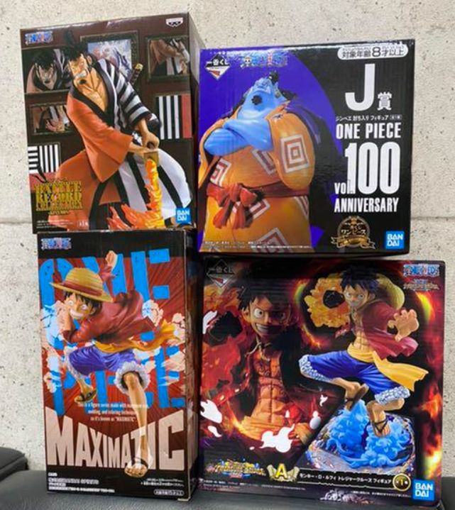 ワンピース 一番くじ フィギュア4体まとめ売り - メルカリ