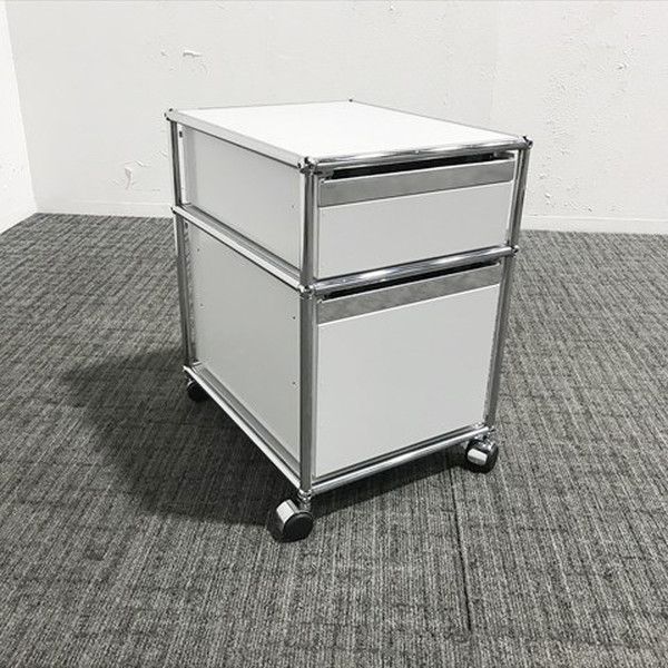 インサイドワゴン 2段 USMハラー USM Hallaer グレー