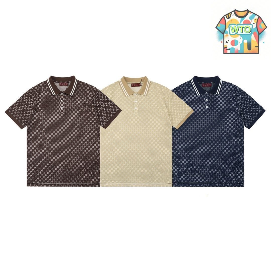 GUCCI ダブルGコットンピケ ポロシャツ 【新品未使用】 今日特価】Gucci ダブル G 満印 ポロシャツ-2 - メルカリ