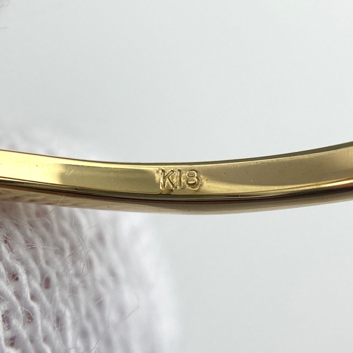 リメイク ファイアオパール デザインリング K18 イエローゴールド 指輪