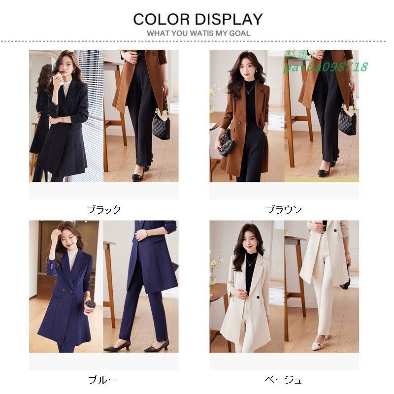 スーツ レディース ビジネススーツ パンツスーツ 入学式 卒業式 卒園式 入園式 セットアップ セレモニースーツ 2点セット 大きいサイズママスーツ pai5a098718