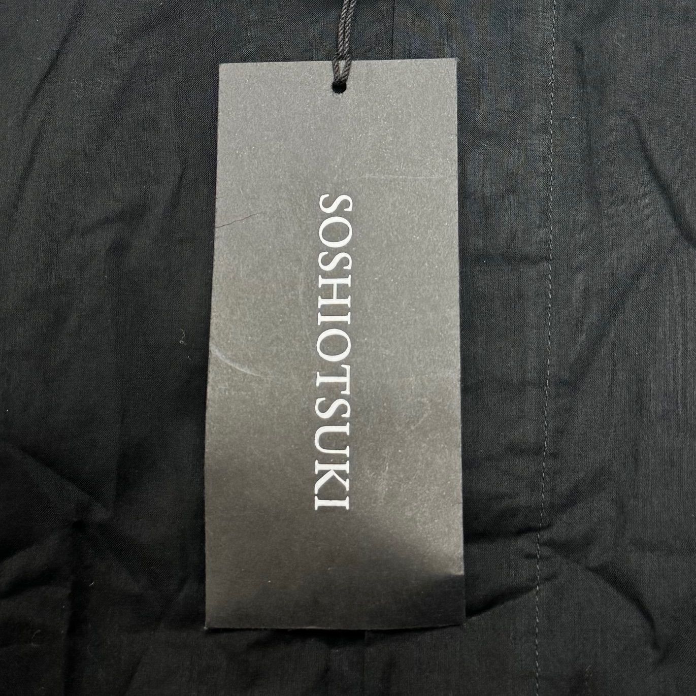 お歳暮ならオンライン 参考上代33000円 未使用品 SHIRT FLATCOLLAR 24SS SOSHIOTSUKI トップス