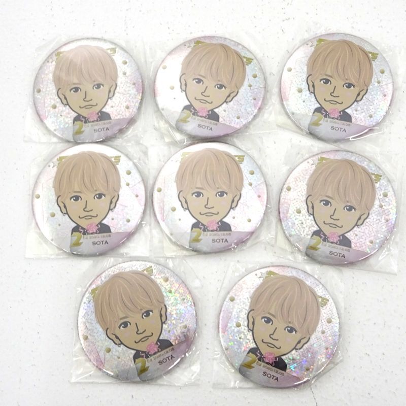 中島颯太　缶バッジ　非売品 三重店】FANTASTICS 中島颯太 缶バッジ まとめ売り 計23点（LDH