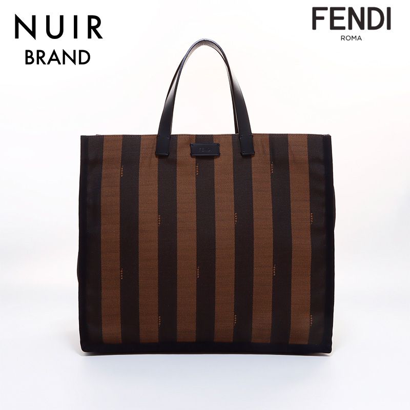 FENDI フェンディ トートバッグ キャンバス ペカン柄 - メルカリ 